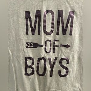 Sage boy mom tee